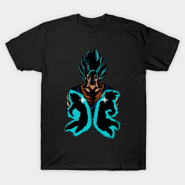 Dragon Ball Super - Vegito Blue T-Shirt by Ulteh